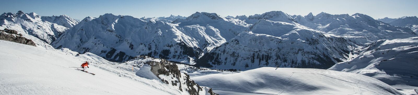 Schneesicherheit und Sonnenstunden: Skifahren in Lech Zürs am Arlberg
