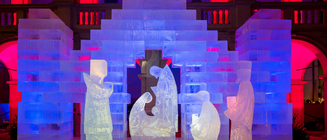 L'Avent à Graz - la grande crèche de glace 
