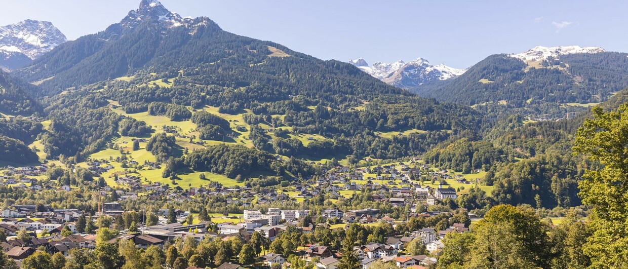 Talweg von St. Anton nach Schruns im Montafon